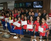 C&acirc;mara homenageia esportistas associa&ccedil;&otilde;es e dirigentes