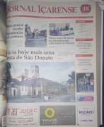 Jornal Içarense registra seus 23 anos de história em Içara