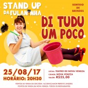 Stand up Fulaninha “Di Tudu Um Poco” estreia em Nova Veneza