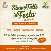Grupo folclórico inspira próximo tema do "Siamo Tutti in Festa"