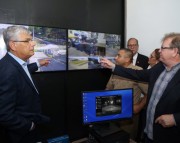 Moreira inaugura central de videomonitoramento em Siderópolis