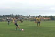 Tigre treina parte técnica no Centro de Treinamento