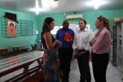 Comin faz visita de trabalho na sede do S&atilde;o Gabriel