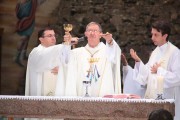 Bispo de Crici&uacute;ma celebra missa com os jornalistas