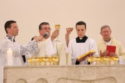 Dom On&eacute;cimo Alberton celebra quarta Missa no Santu&aacute;rio 