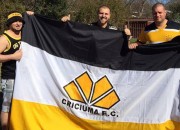 Torcida do Crici&uacute;ma: um amor que ultrapassa fronteiras