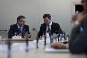 Colombo trata de investimentos em portos e aeroportos