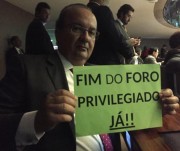 Deputado Jorginho Mello &eacute; a favor do fim do foro privilegiado