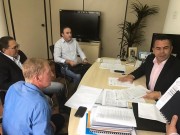 Prefeito garante conv&ecirc;nios para Santa Rosa de Lima