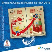 Correios lança emissão especial Brasil na Copa do Mundo