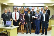 Tabeli&atilde;o &eacute; homenageado em sess&atilde;o em Crici&uacute;ma