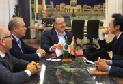 Colombo recebe novo c&ocirc;nsul do Jap&atilde;o para regi&atilde;o Sul do Brasil