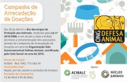 Acibalc &eacute; ponto de coleta de ra&ccedil;&atilde;o e materiais de limpeza 