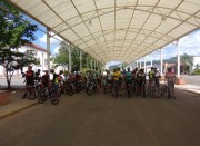 Ciclistas fazem reconhecimento de percurso do Marathon