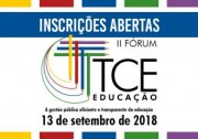 TCE/SC abre inscrições para o II Fórum sobre Educação
