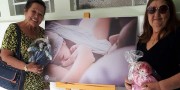 Artesãs voluntárias presenteiam bebês no Hospital São Donato