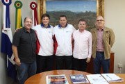 O neoveneziano ir&aacute; representar a cidade neste final de semana