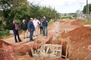 Comiss&atilde;o de Obras P&uacute;blicas de I&ccedil;ara visita Vila Nova