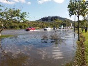 Mar&eacute; alta causa inunda&ccedil;&atilde;o em &aacute;reas costeiras de SC