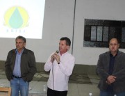 Prefeito e vice de Nova Veneza participam de Assembleia Ordin&aacute;ria