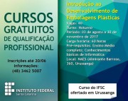 Inscrições para curso do IFSC em Urussanga continuam abertas