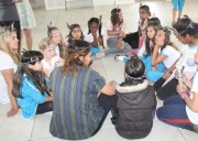 Programa de índio: crianças do Rincão participam de atividades