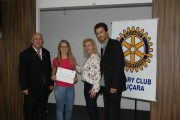 C&acirc;mara concede homenagem ao Rotary Club de I&ccedil;ara