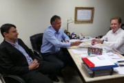 Deputado Comin recebe prefeito eleito de Forquilhinha