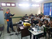 Defesa Civil de Içara promove palestra em escola