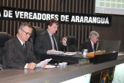 Primeira sess&atilde;o de Junho em Ararangu&aacute; com pauta cheia