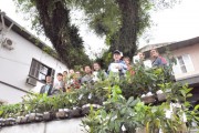 Sicoob Credija doa mudas arbóreas para escola municipal
