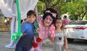 Pinturas e balé incentivam a expressão infantil no Natal Luz de Içara