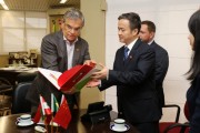 Moreira apresenta potencialidades de SC para comitiva chinesa