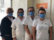 HSJosé confecciona máscaras para se proteger do coronavírus (covid-19)