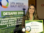 Unesc recebe certificado do Latin American Quality Institute