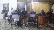 Grupo Amigos do Samba d&atilde;o show na Barra do Torneiro