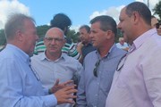 Frigo e Z&eacute; reivindicam aos secret&aacute;rios de estado obras