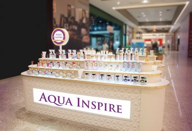 Os produtos da Aqua Inspire estão de volta ao Center Shopping a partir deste sábado