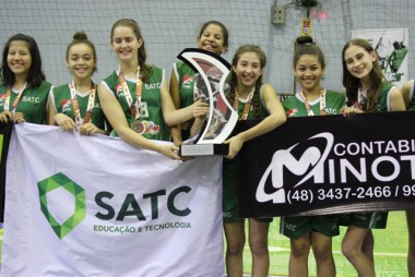 Satc fica em terceiro no Estadual sub-13 de basquete