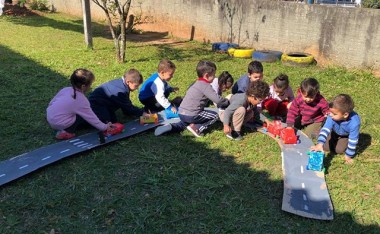 Alunos do CEI Afasc Carlos Piazza estudam sobre preserva&ccedil;&atilde;o do meio ambiente