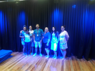 Gestantes do bairro Progresso participam de encontro do Grupo Gestar na Pra&ccedil;a CEU