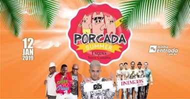 Porcada Summer antecipa o Carnaval em Laguna