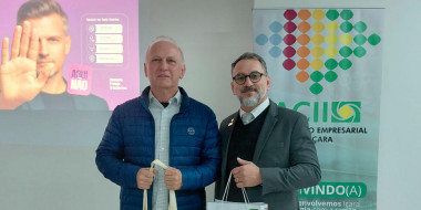Associa&ccedil;&atilde;o Empresarial de I&ccedil;ara adere &agrave; campanha &ldquo;Aqui N&atilde;o&rdquo;
