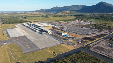 Cidasc realiza a&ccedil;&atilde;o de preven&ccedil;&atilde;o &agrave; peste su&iacute;na africana em aeroporto de Florian&oacute;polis