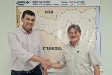 Prefeito Jorge Koch (Orleans) &eacute; eleito presidente do CISAMREC