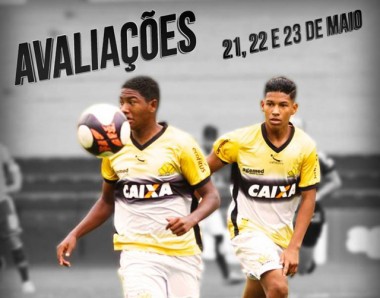 Base do Crici&uacute;ma realiza avalia&ccedil;&otilde;es no m&ecirc;s de maio