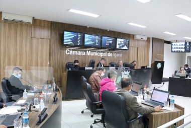 Vereadores aprovam projetos de lei  de iniciativa do Poder Executivo em vota&ccedil;&atilde;o final 