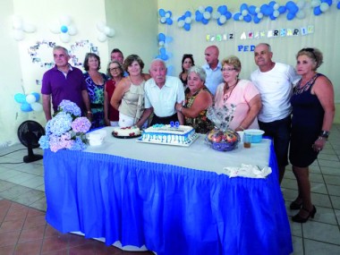 Pedro Campolino completou 99 anos no dia 11 de fevereiro