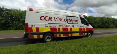 CCR ViaCosteira oferece socorro médico 24h na BR-101 Sul/SC