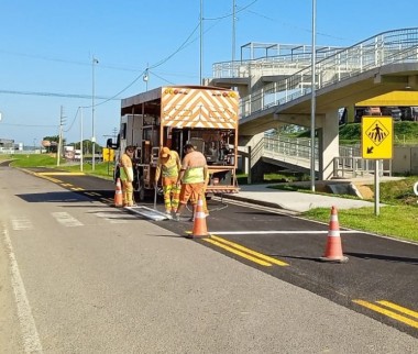 CCR ViaCosteira informa cronograma semanal de obras na BR-101 Sul/SC